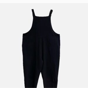 Black Women's Overall Jumpsuit